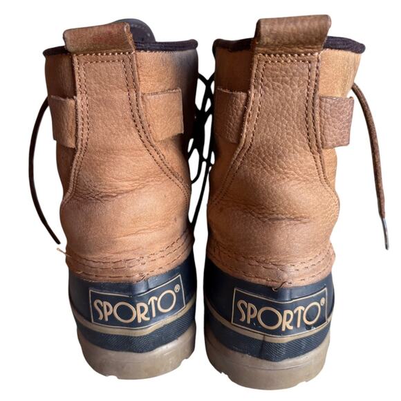 Sporto Thermalite Insulated Duck Boots with Lug Style Soles size 7 - Picture 8 of 15